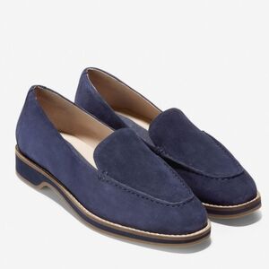 Cole Haan Go-To Loafer In Marine Blue Size Womas 8 $145